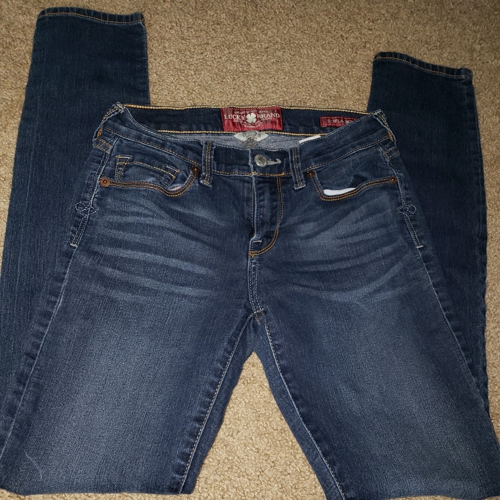 Lucky Brand Sofia Skinny Stretch Jeans Sz 0/25